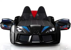 Дитяче ліжко машина MUSVENUS AUDI black 190х90 см